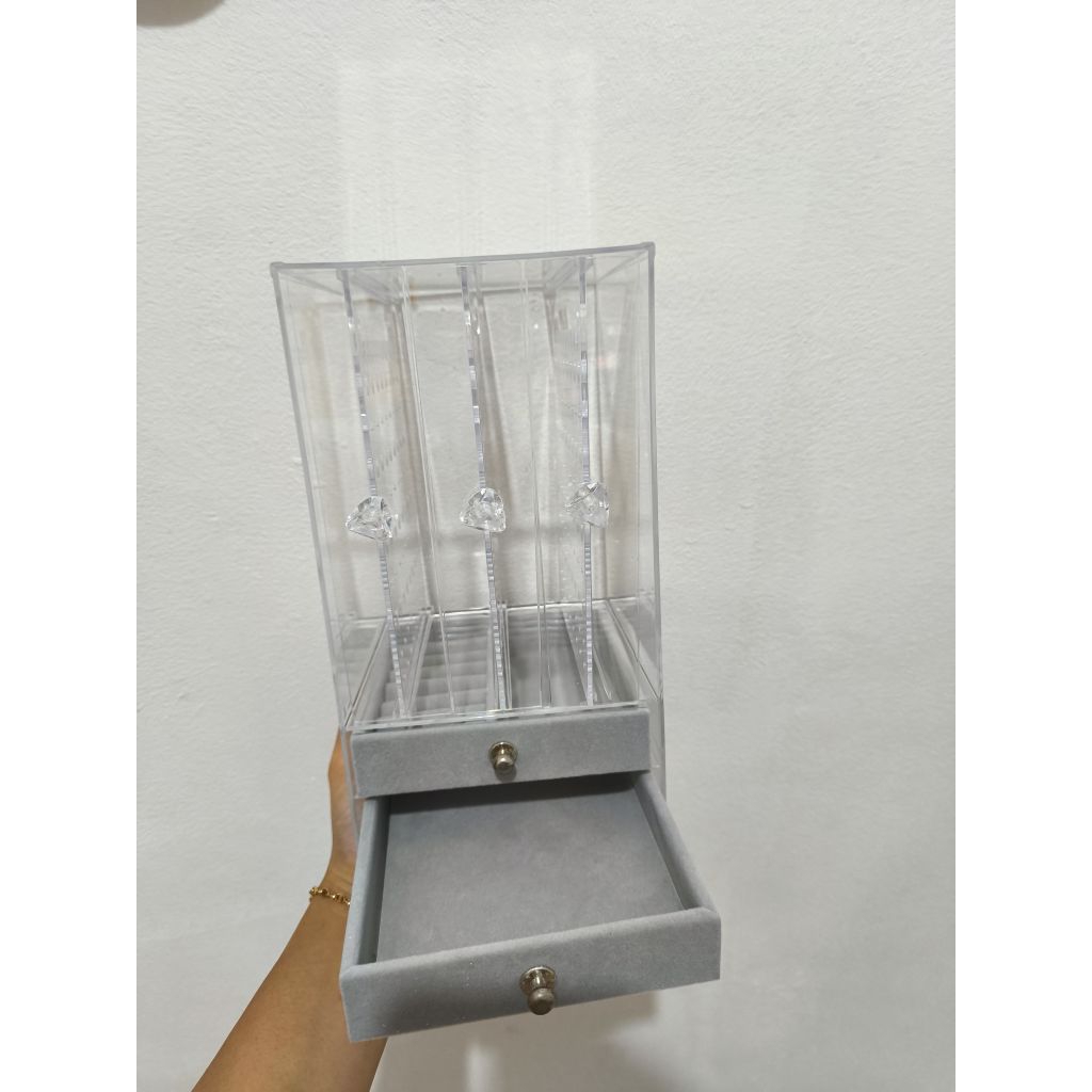 Rak Anting Dan Aksesoris Wanita Akrilik