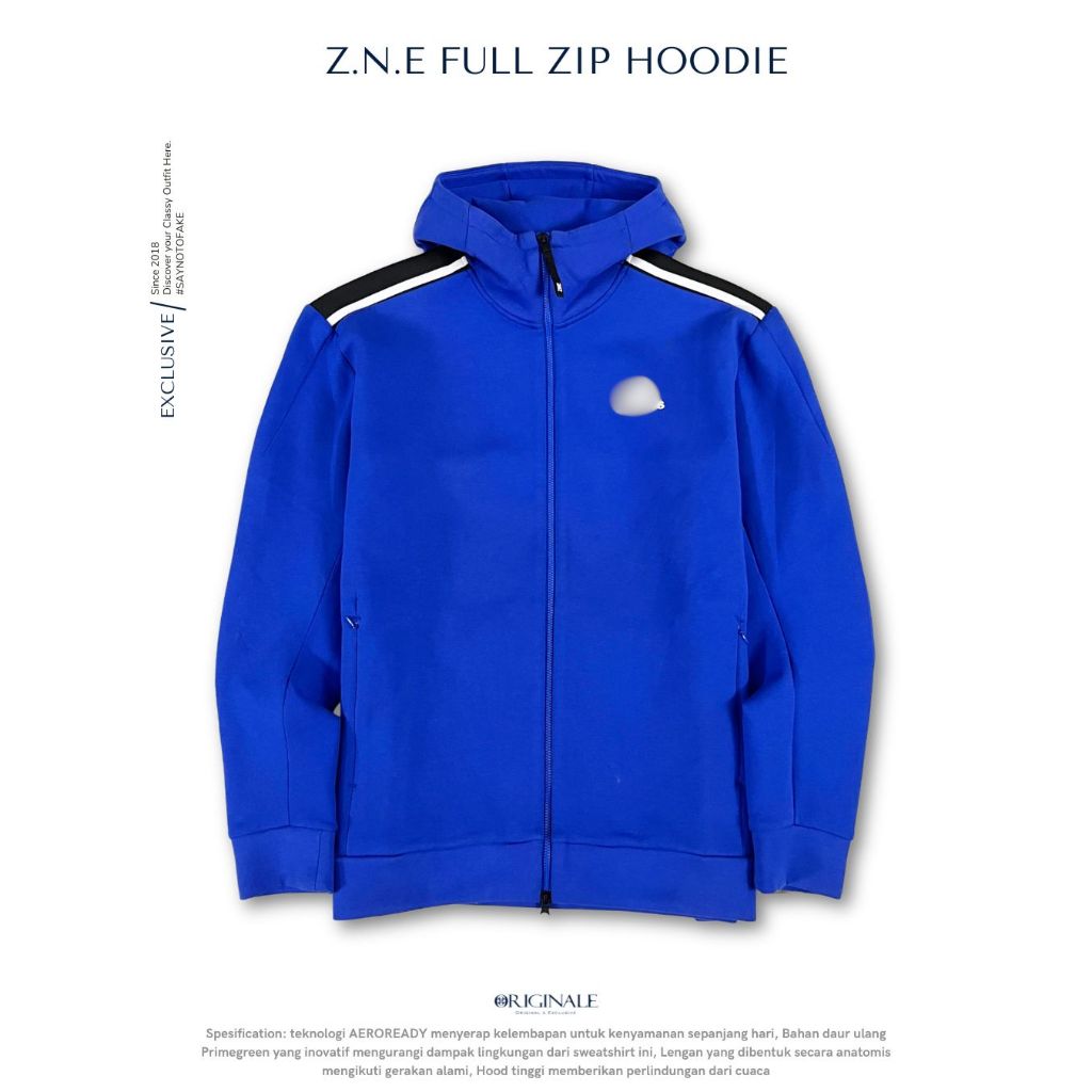Hoodie Pria | Hoodie Zip Pria - ZNE Full Zip