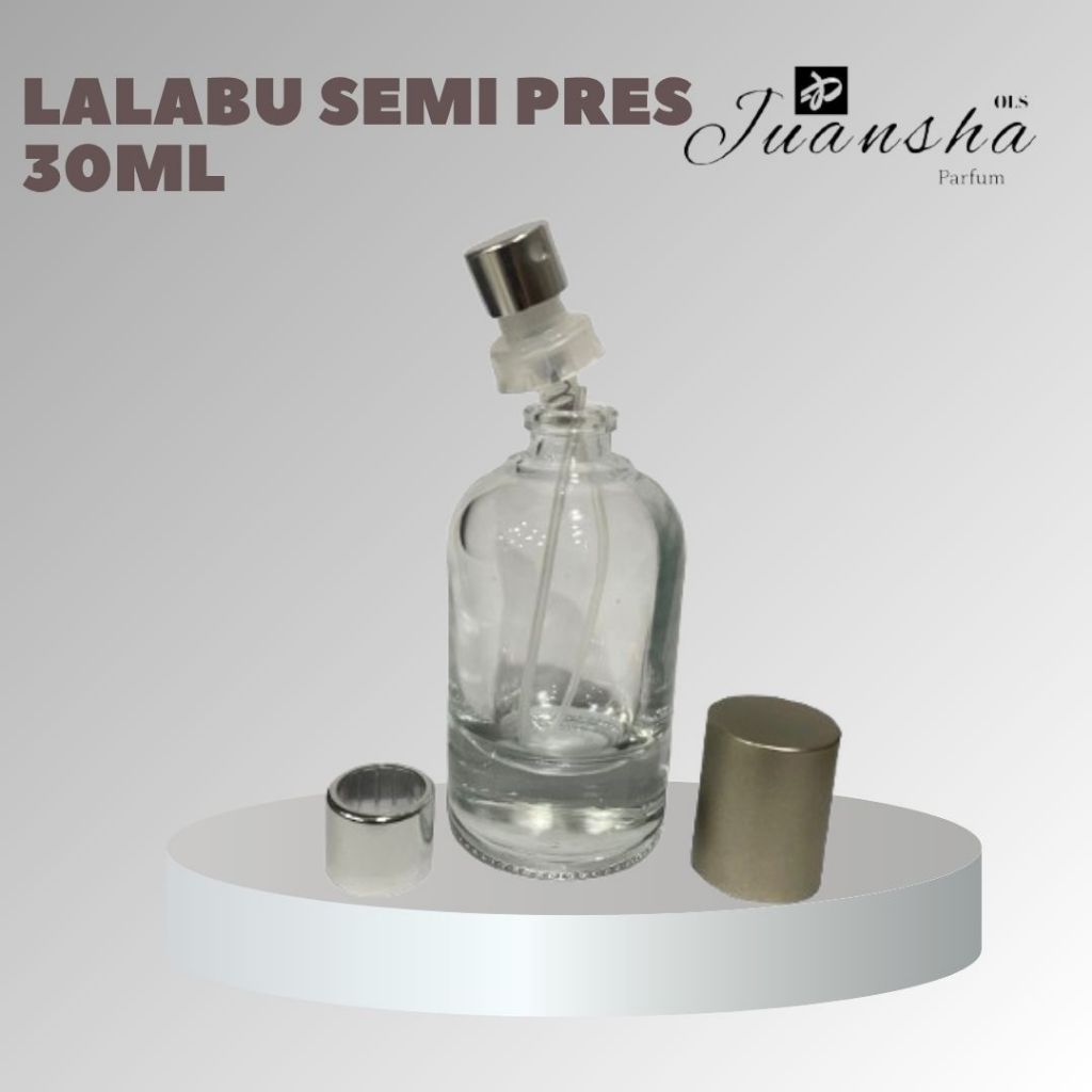 BOTOL PARFUM LELABO SEMI PRESS 30ML SILVER GROSIR BOTOL PARFUM