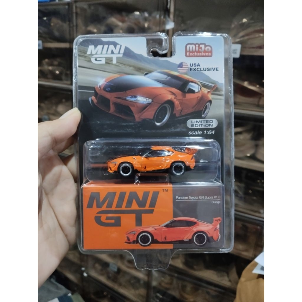 Mini GT Toyota Supra V1 Orange 294