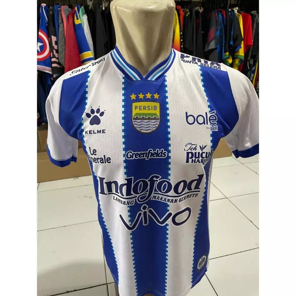 Jersey Persib Dewasa Grade Original 2025-2026 (HOME/biru, AWAY/putih, 3RD/Hitam)
