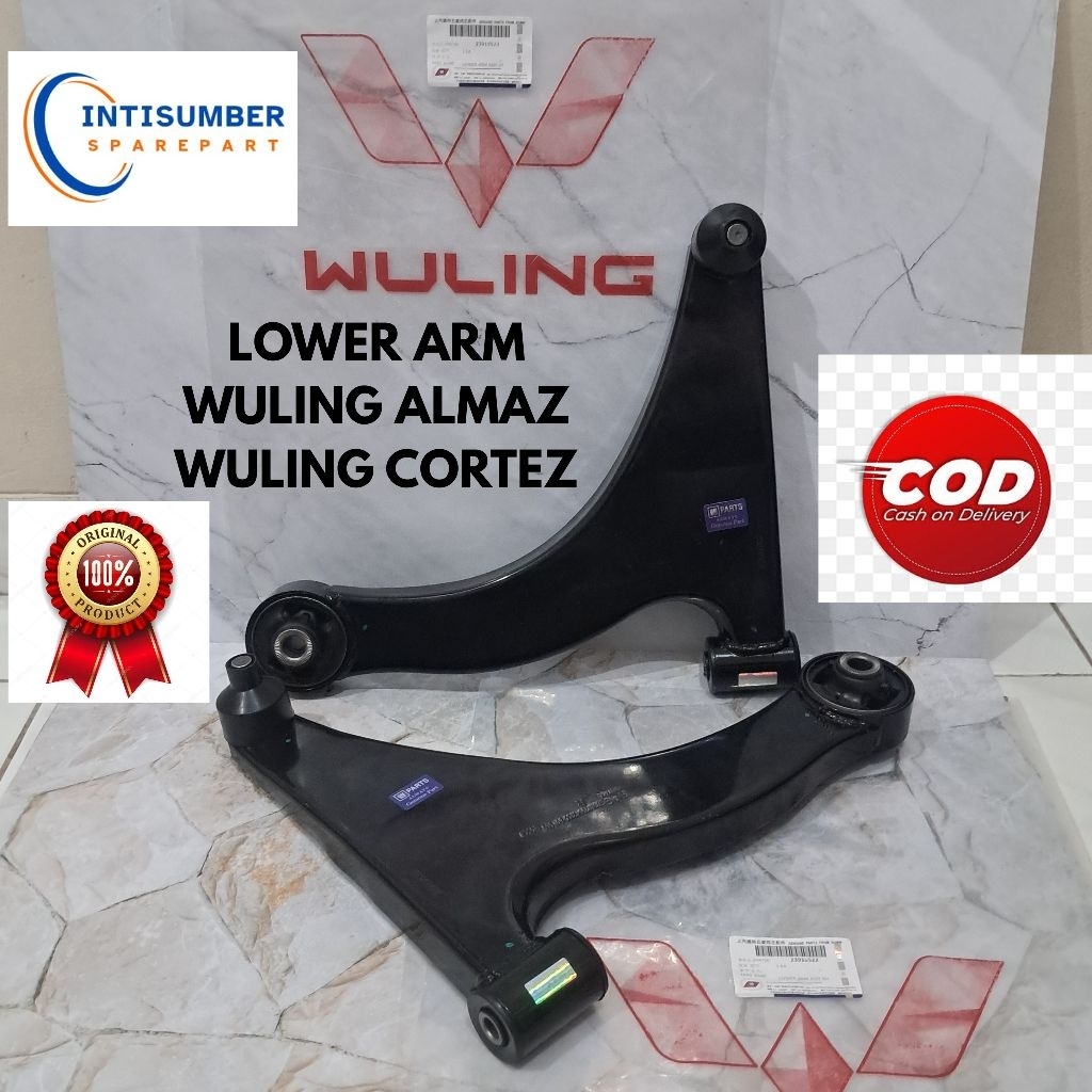 LOWER ARM SAYAP BAWAH WULING ALMAZ CORTEZ BALL JOINT BUSHING TIPE ORIGINAL WULING