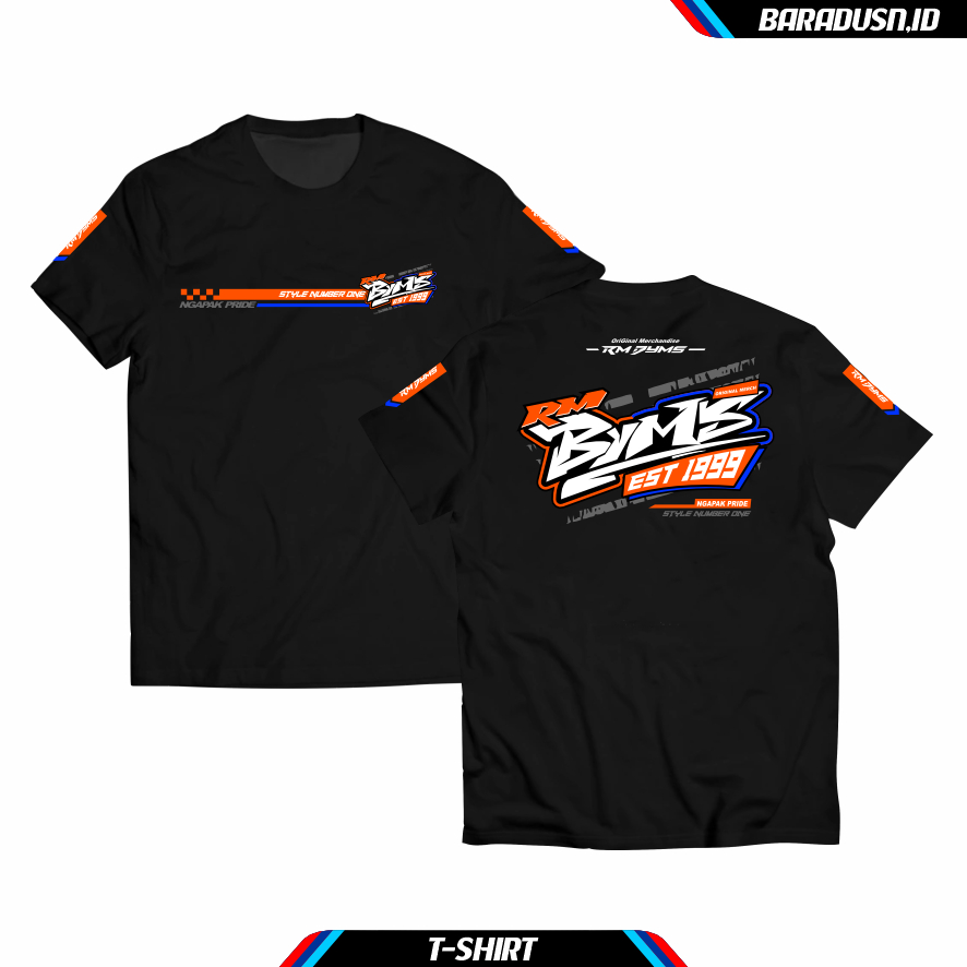 Kaos Truck RM Banyumas VOL.3 Kaos Truck Pria Wanita Katun Combed 24s ~Free Sticker
