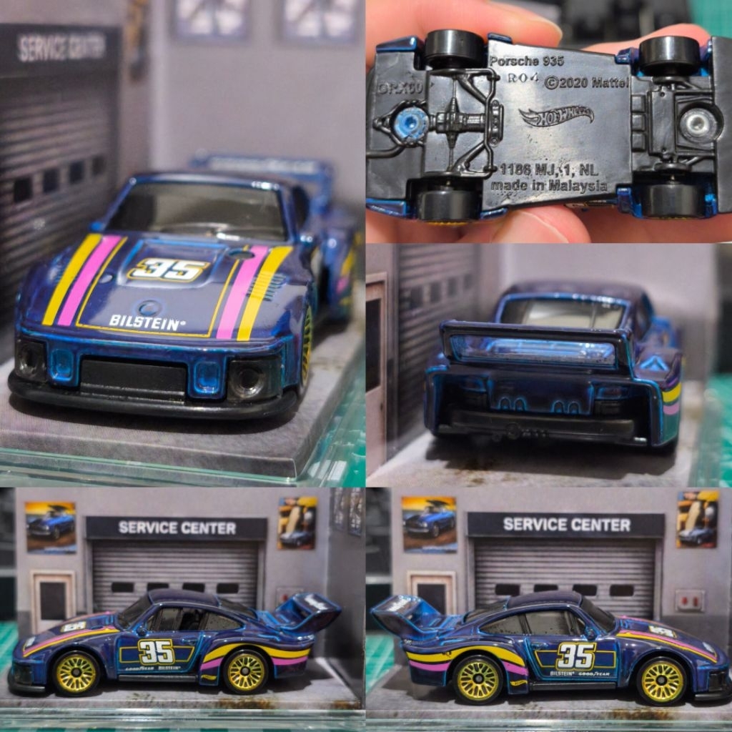 Hot Wheels Loose Mulus - Porsche 935 Dark Blue Lot G 2022