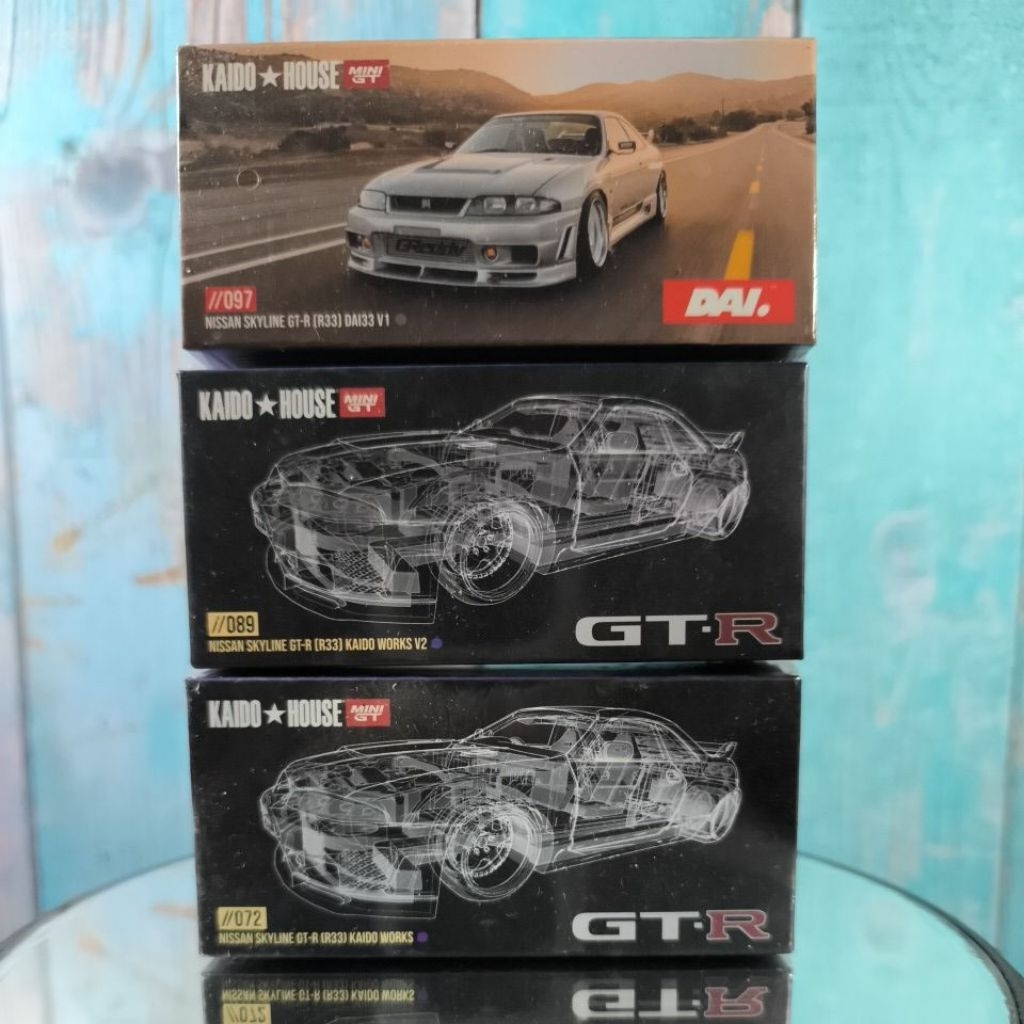 Mini GT Kaido House Nissan Skyline GT-R33 (NO COD)