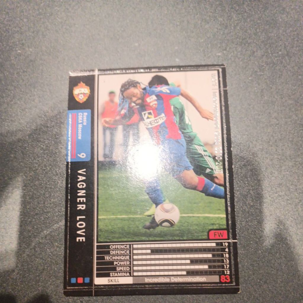 kartu bola panini wccf 2010/2011 CSKA Moskow