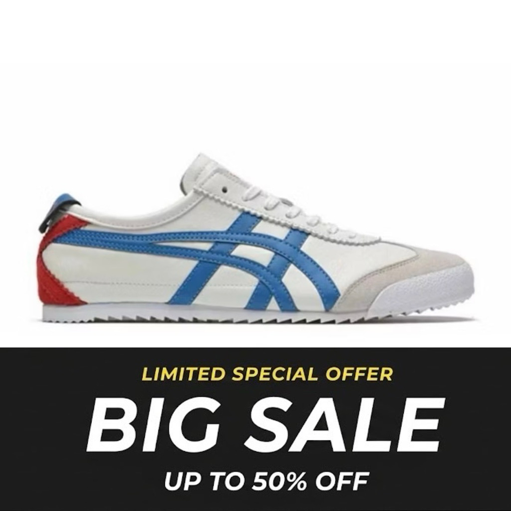 Onitsuka Tiger Nippon Made japan White blue x red men’s