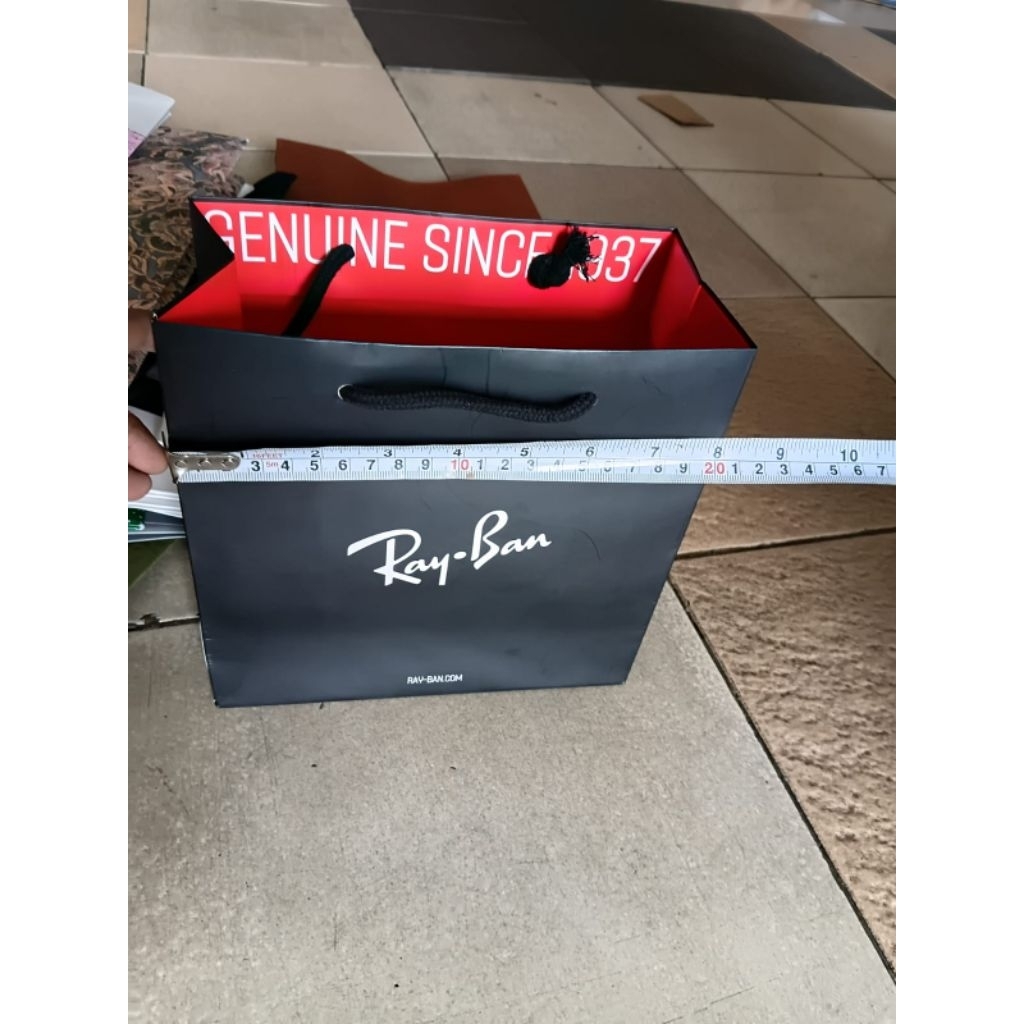 PaperBag RaybanOri 20x10x20