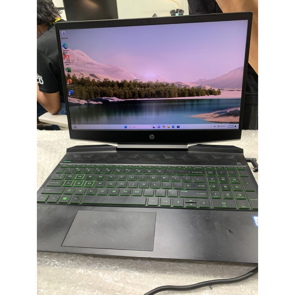 Laptop Gaming HP Pavilion Gaming 15 Intel core i7-9750 Ram 16gb Ssd 128gb