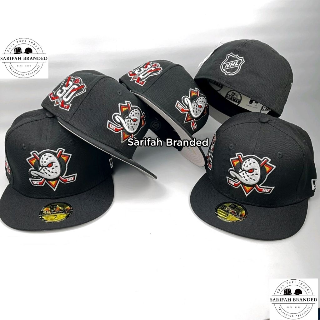 Topi Fitted Mighty Ducks AA+ Import - Topi Build Up Bebek