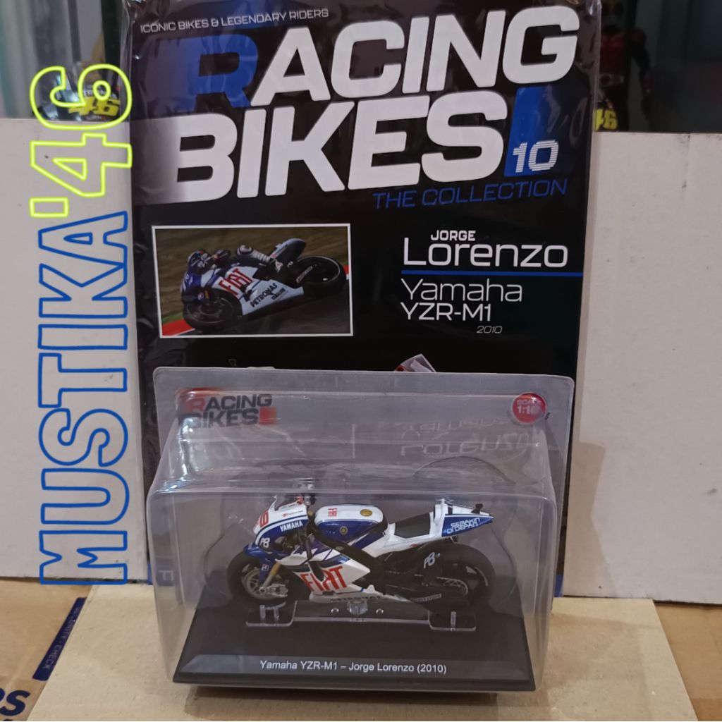Diecast motogp yamaha yzr-m1 Jorge lorenzo ixo