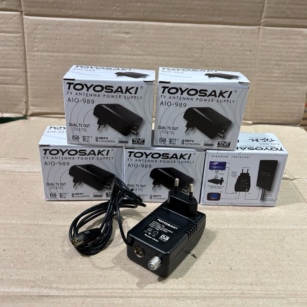 Booster Antena Tv Toyosaki Power Supply Antenna TOYOSAKI
