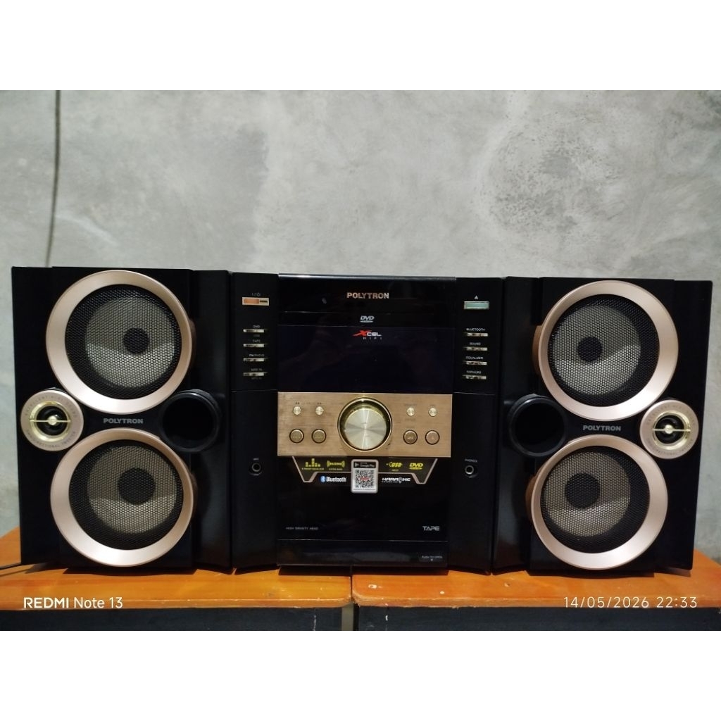Polytron xcel hifi 2910 compo bluetooth