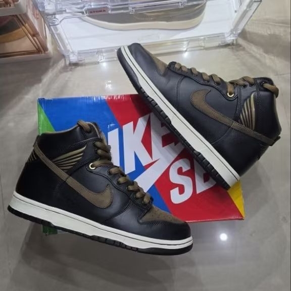 Pawnshop x Nike SB Dunk High 'Black' VNDS OG BOX 42.5 (27 cm)