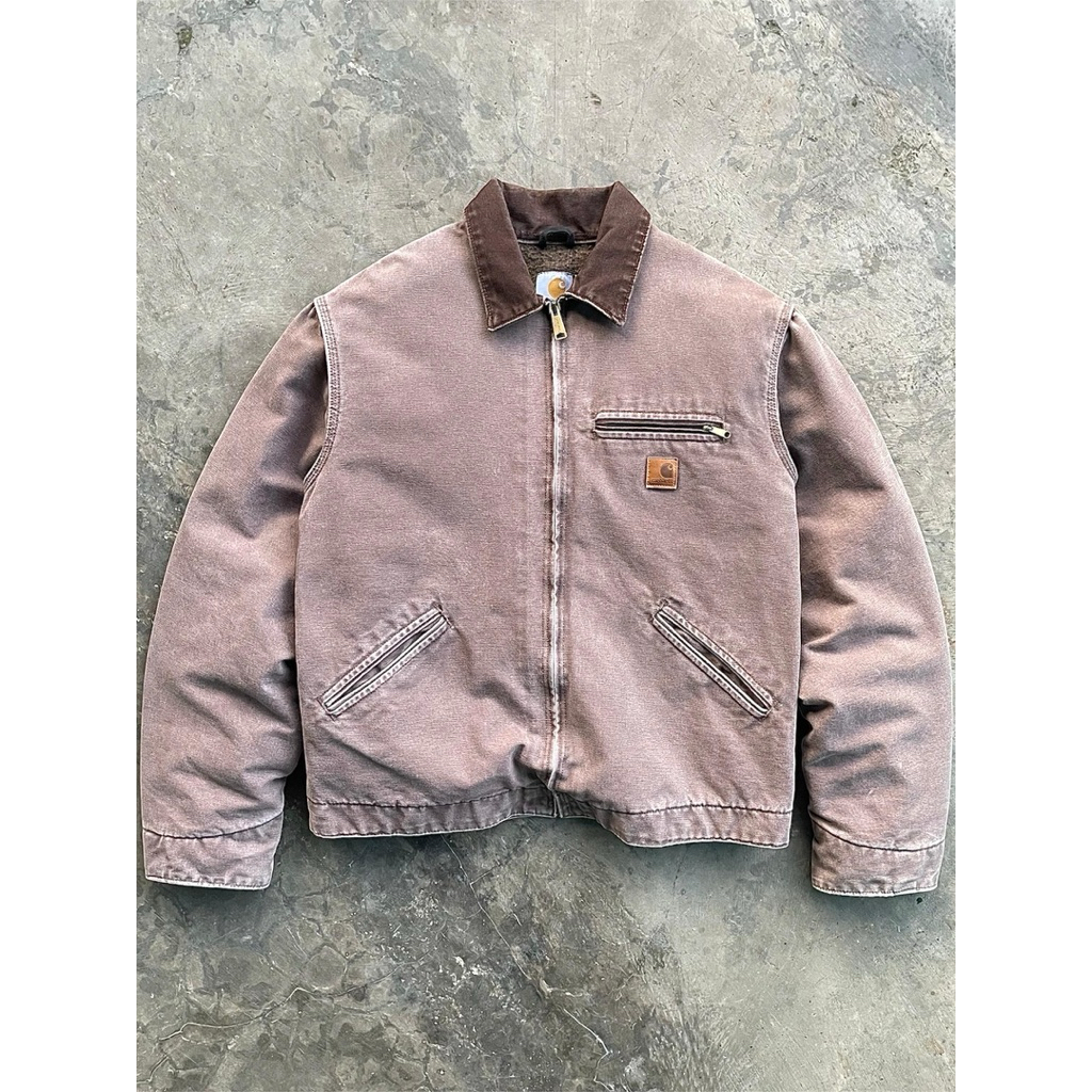 Vintage J97-FWD Carhartt Detroit Jacket Faded Firewood