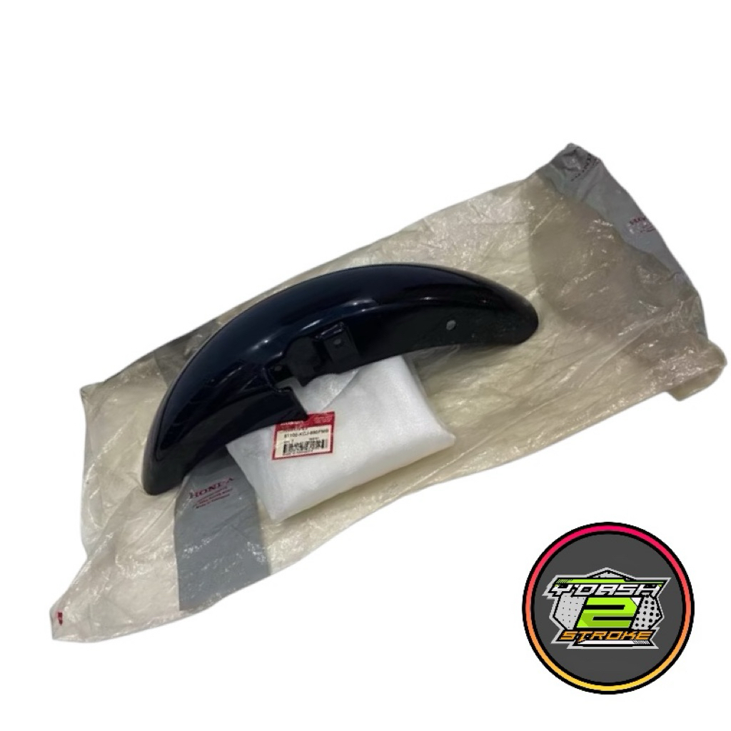 61100 KCJ 690FMB Slebor spakbor depan hitam tiger lawas lama tilas tilam original baru AHM