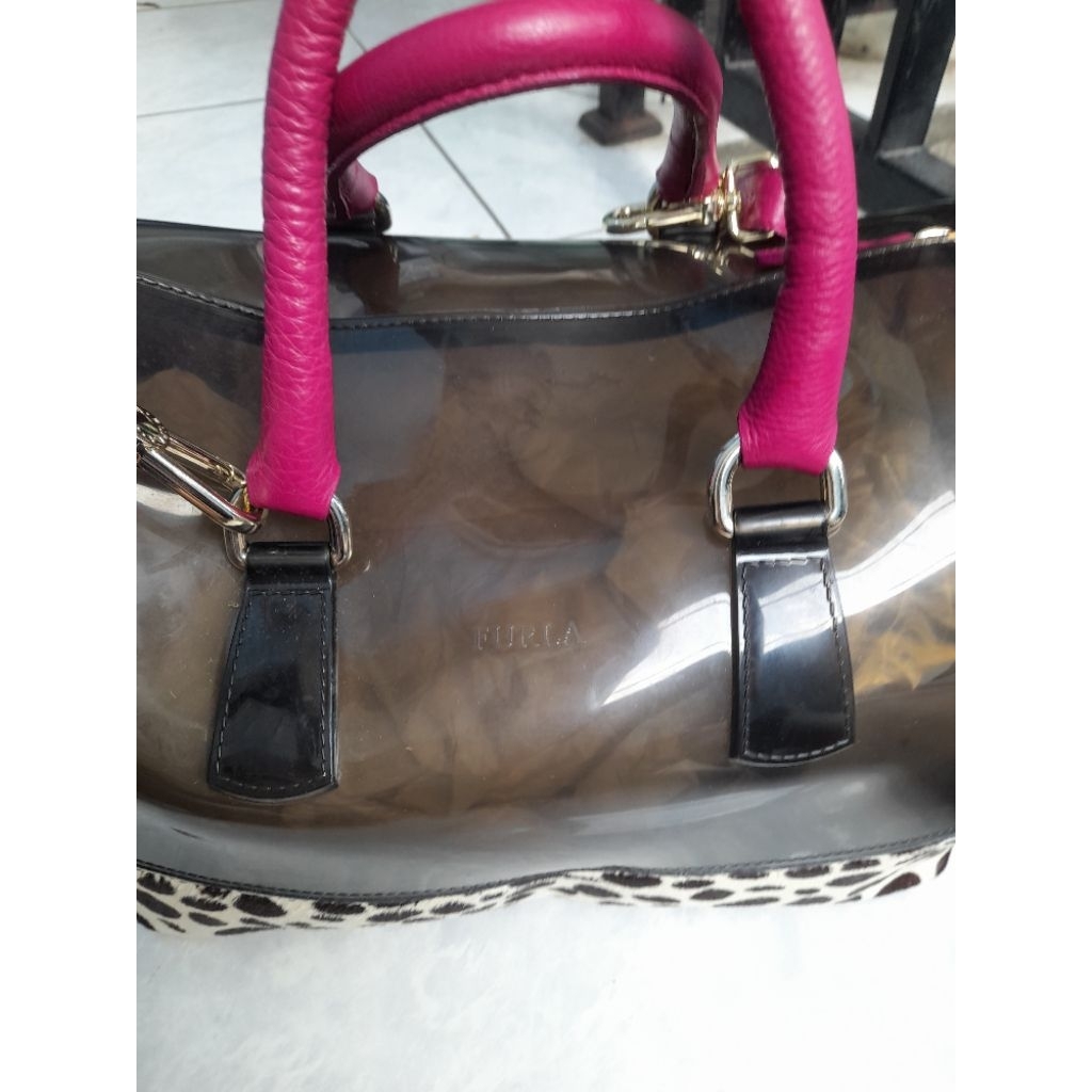 Tas Furla jelly murah original preloved