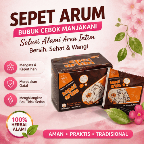 BUBUK CEBOK PEMBERSIH KEWANITAAN PERAPAT VAGINA KEMBALI PERAWAN KEPUTIHAN GATAL BAU