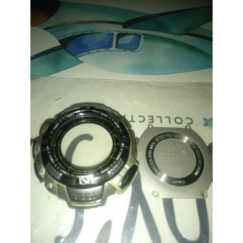 housing set + mesin Casio protrek PRG-130T