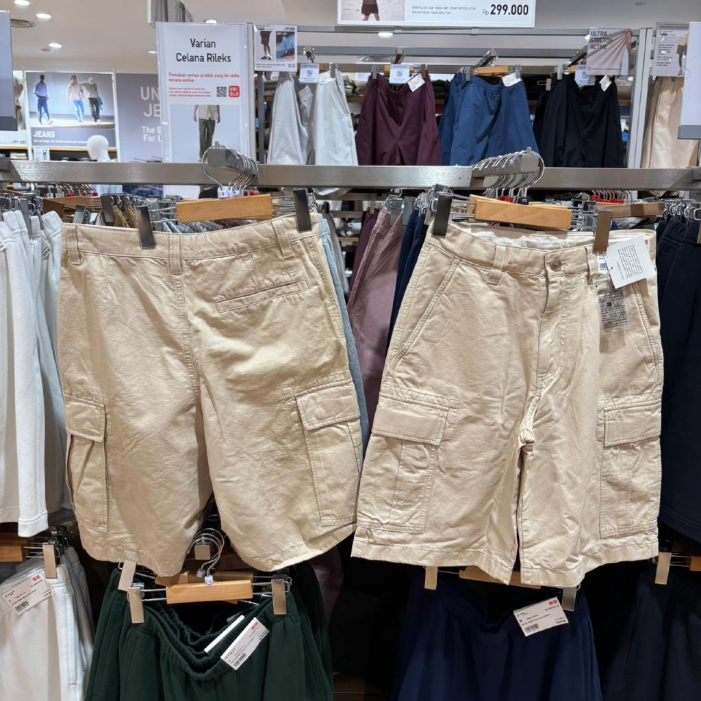 Jastip. Cargo Pendek Uniqlo (MAN) R