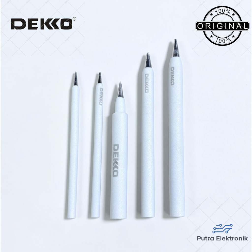 UJUNG MATA TIP SOLDER DEKKO 40 / 60 / 100 / 938N / DQ77N W WATT ORIGINAL ASLI