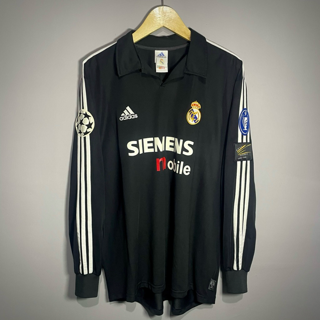 Jersey Original Real Madrid Away 2002/2003 “Centenary 100th” LongSleeve Ronaldo - L