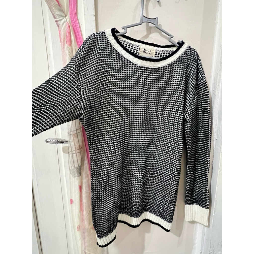 Crewneck atasan wanita sweater