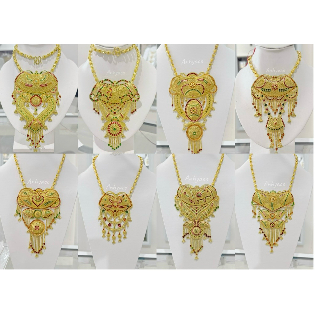 Kalung Dubai panjang besar gold