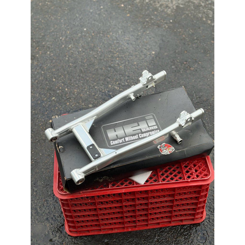 SWING ARM GL100 ALMUNIUM BILET HELI ARM ALMUNIUM GL100 OVAL HELI ARM ALMU GL100 GL125