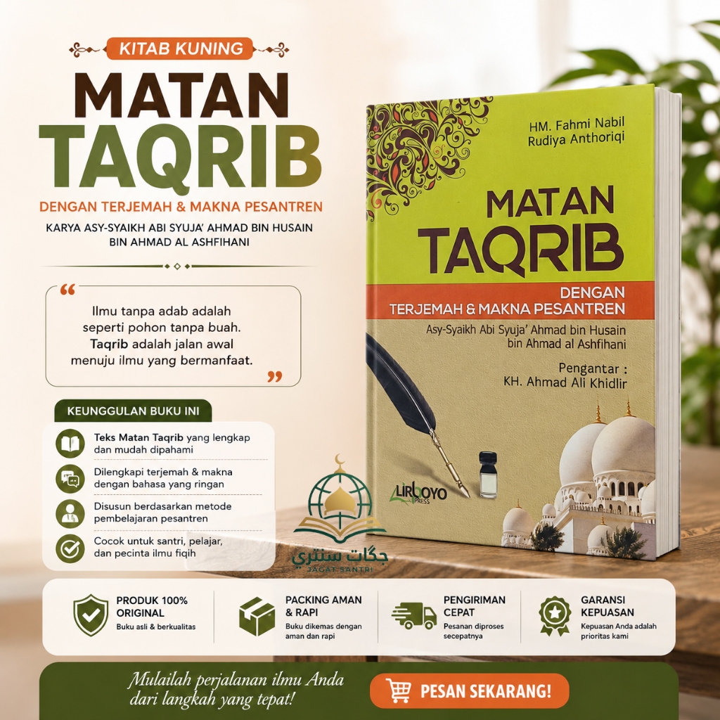 Terjemah Kitab Matan Taqrib Saku Lengkap Makna Pesantren