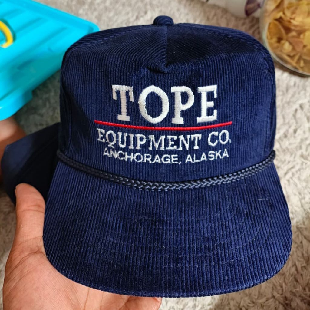 Topi Ropehat Vintage Youngan Corduroy