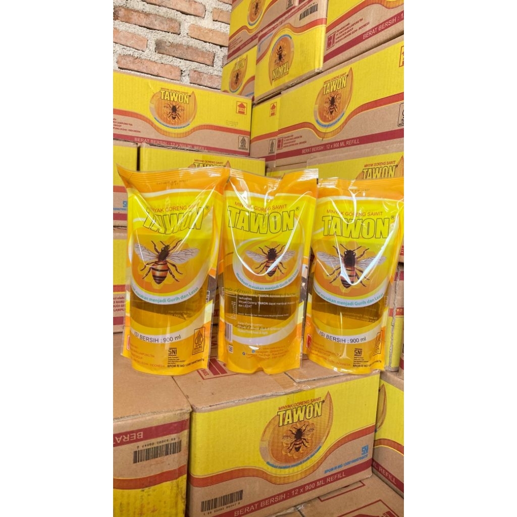 1 Dus Minyak Tawon 900ml - Isi 12 Pouch