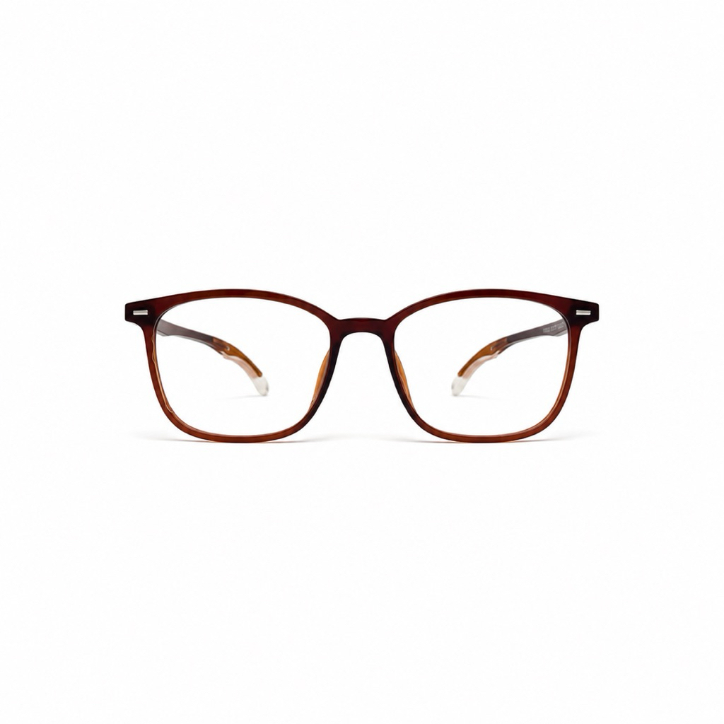 Sunrise Eyewear - Frame Kacamata Lentur Kotak Casual Pria Wanita 8025 TR Ringan Fashion