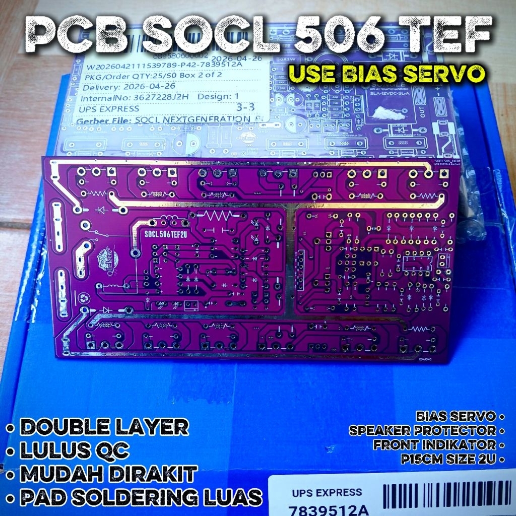 PCB SOCL 506 TEF NEW | Double Layer | Fix