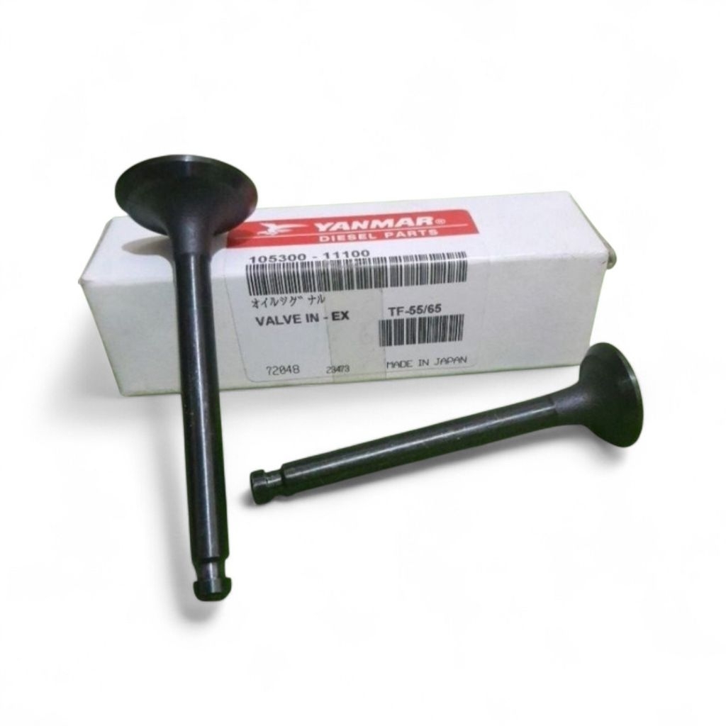 KLEP YANMAR TF 65 ENGINE VALVE YANMAR TF65 TF55 INTAKE EXHAUST YANMAR TF 65 TF 55 TWN