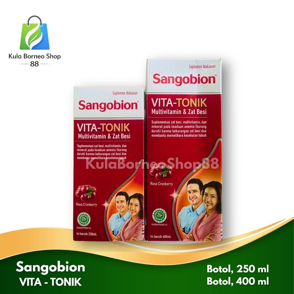 Sangobion Vita-Tonik - Multivitamin & Zat Besi
