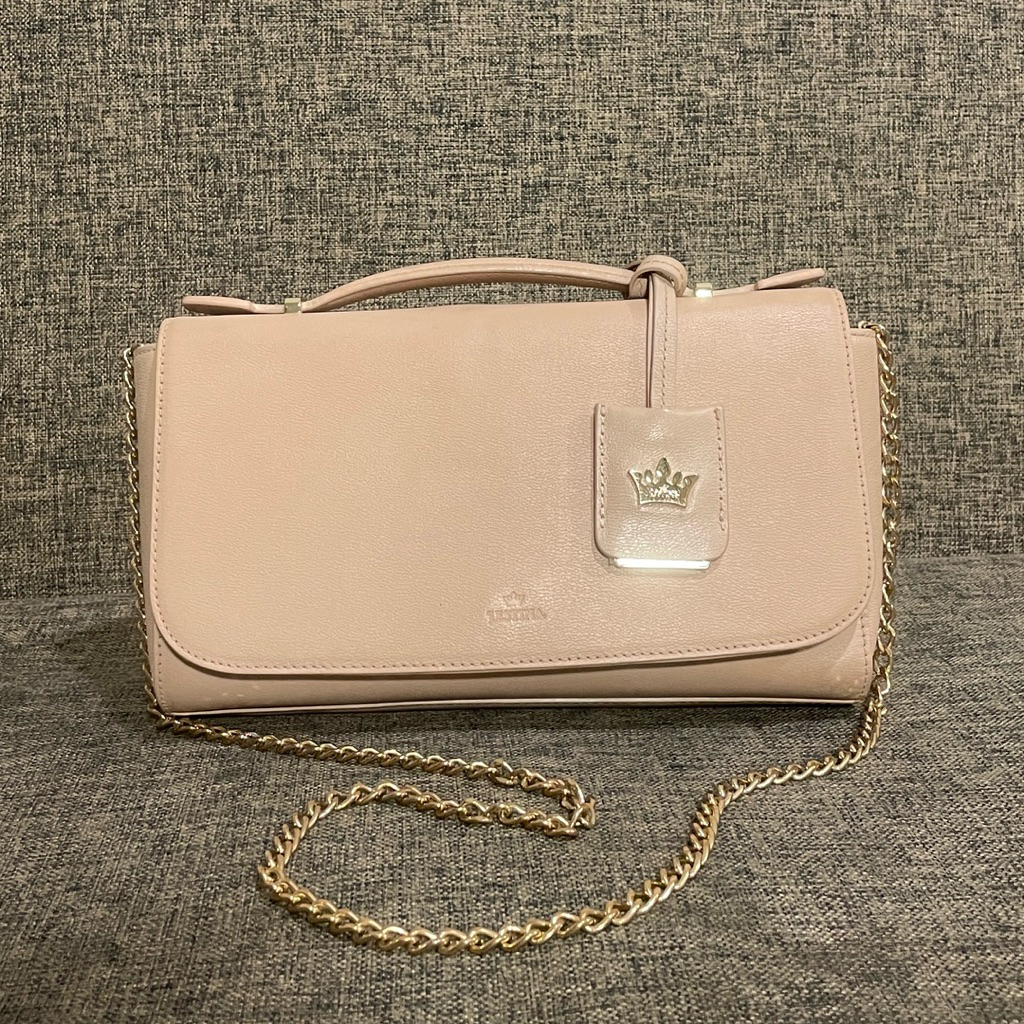 J.Estina Handbag / Shouder Chain Bag / Sling Bag / Tas Kulit Asli