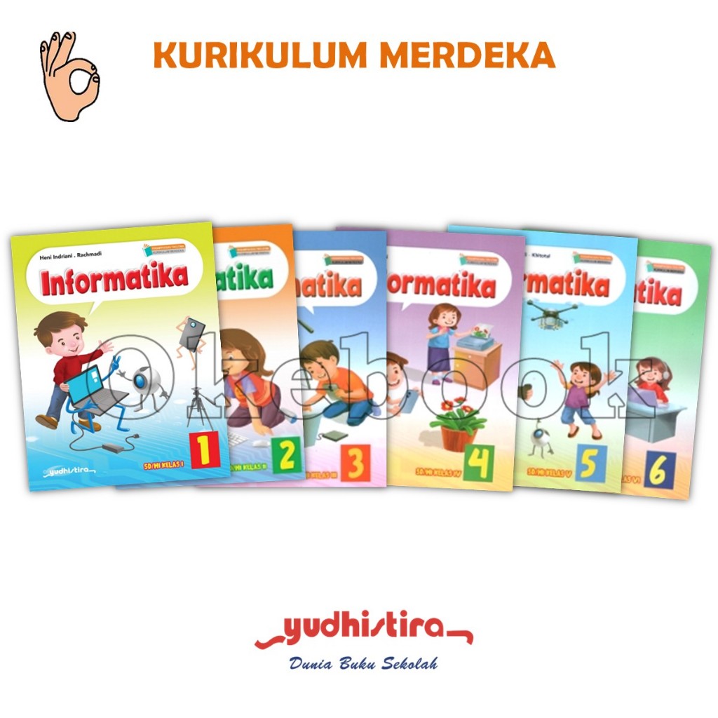 (Yudhistira) Informatika SD Kelas 1 2 3 4 5 6 - Kurikulum Merdeka Revisi