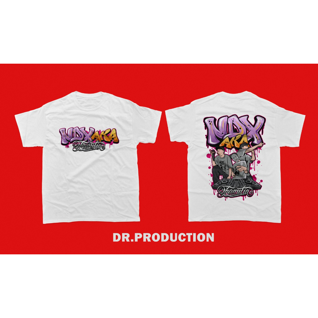Kaos NDX Volt 1 Kaos Konser NDX Cotton Combed 24s