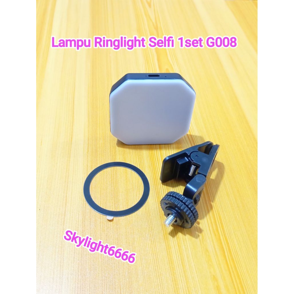 Lampu Ringlight Selfi 1set G008 Returan (A+)