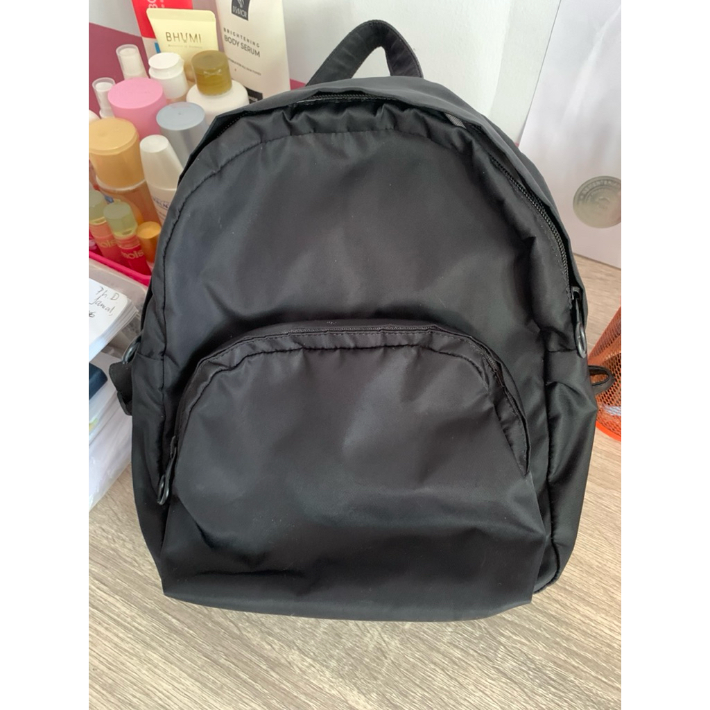 Preloved Tas Exsport Mini Backpack Hitam