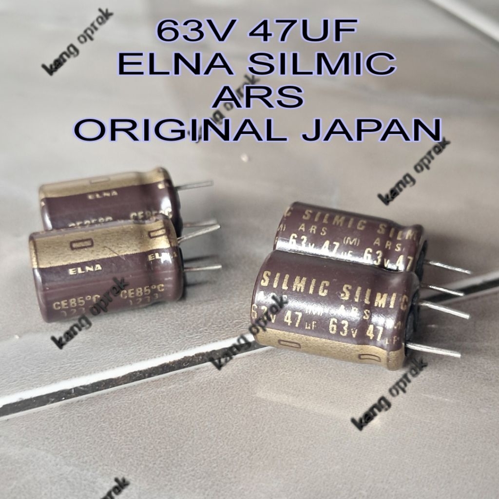 elco elna silmic 47uf 63v original japan