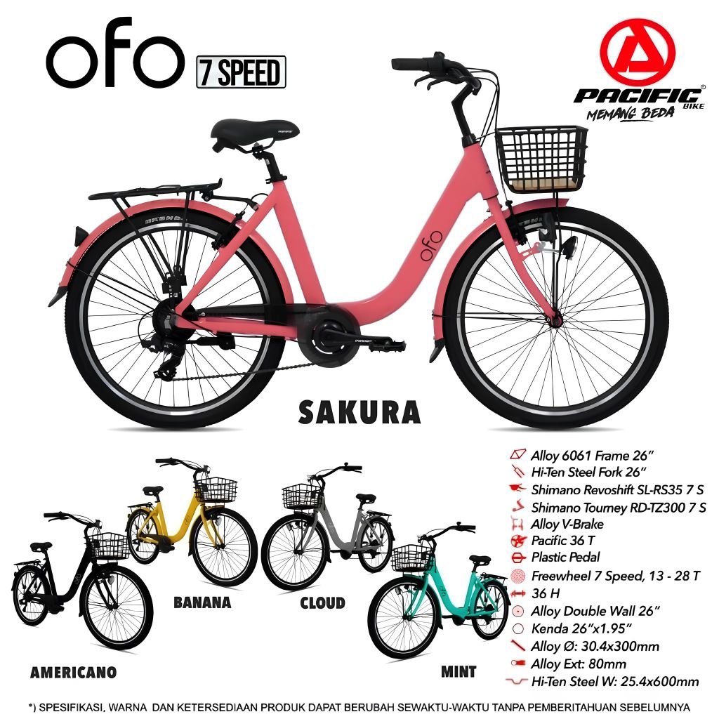 SEPEDA MINI CTB PASIFIC OFO