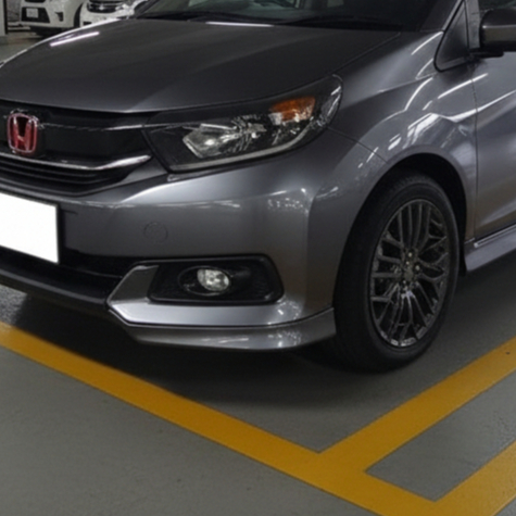 winglet depan honda mobilio type tipe E dan S ABU-ABU GREY - old facelift sayap bagian front depan p