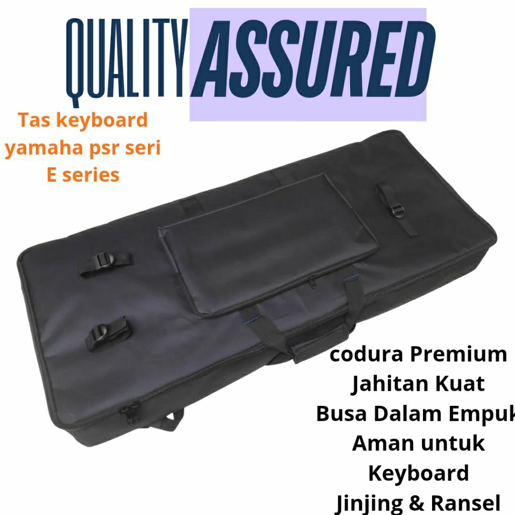 Tas Keyboard Yamaha PSR E433 E453 E463 E473 E743 Gigbag Keyboard Softcase Keyboard Sarung Keyboard B