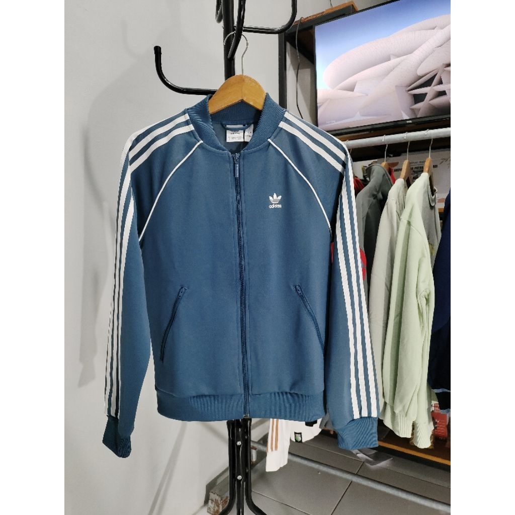 Jacket Tracktop Adidas Superstar Navy Rare Original