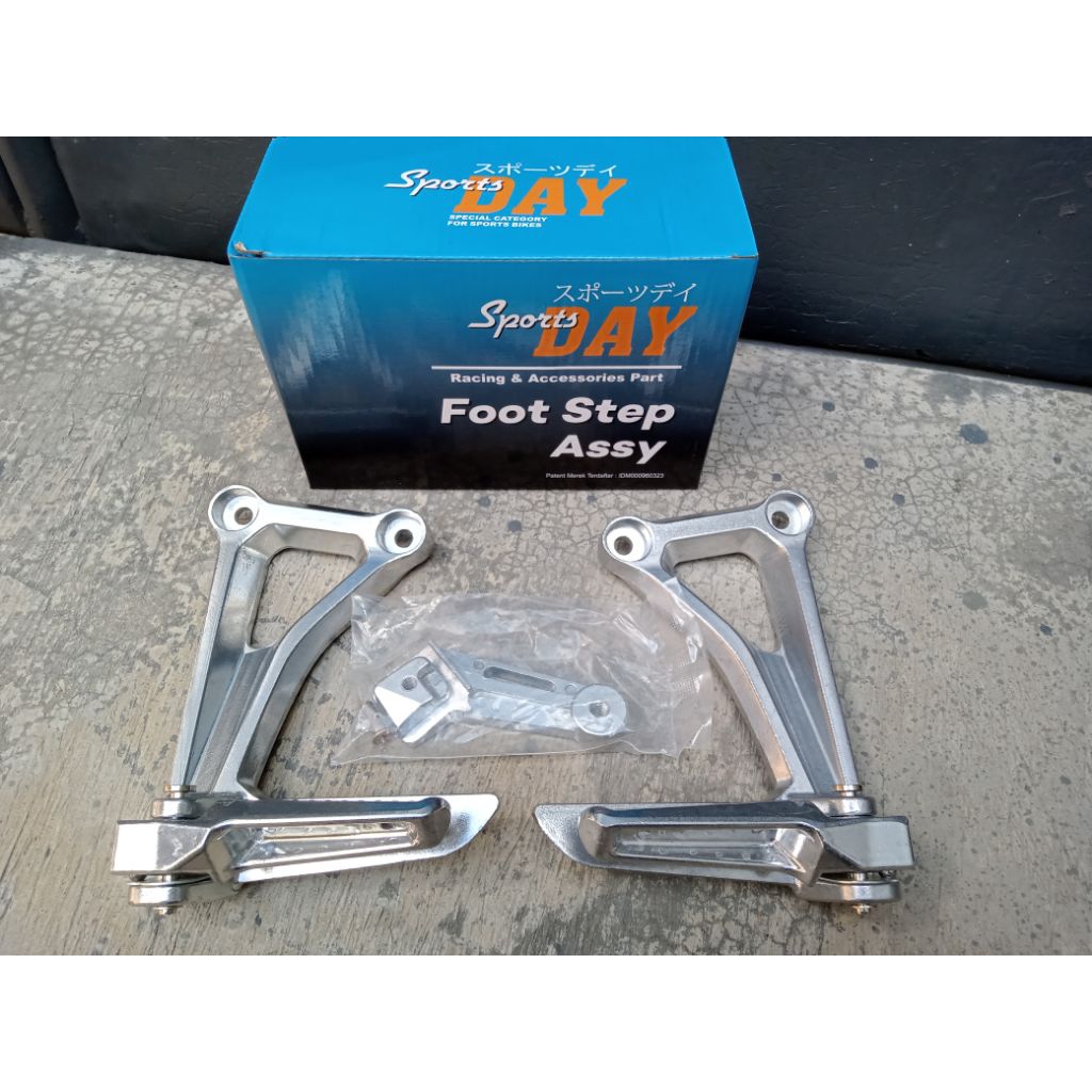 Footstep Bostep CBR650 Set Pangkon Knalpot Sports Day