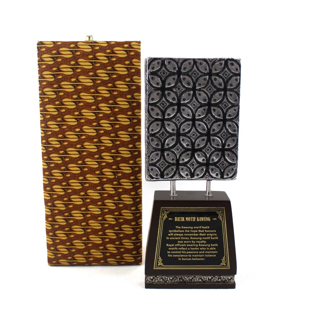 Plakat Batik Kawung Eksklusif Free Box Batik