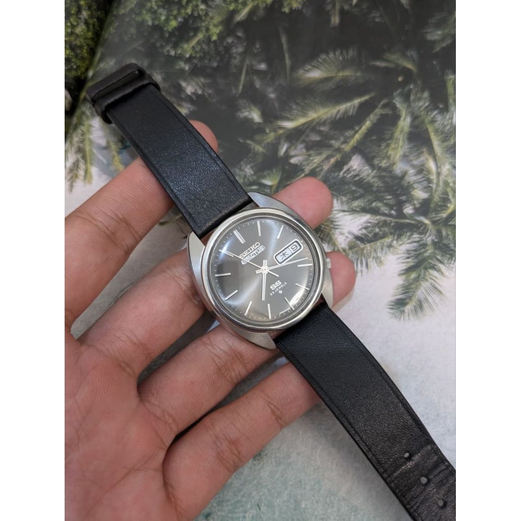 Seiko 5 Actus SS Black Dial