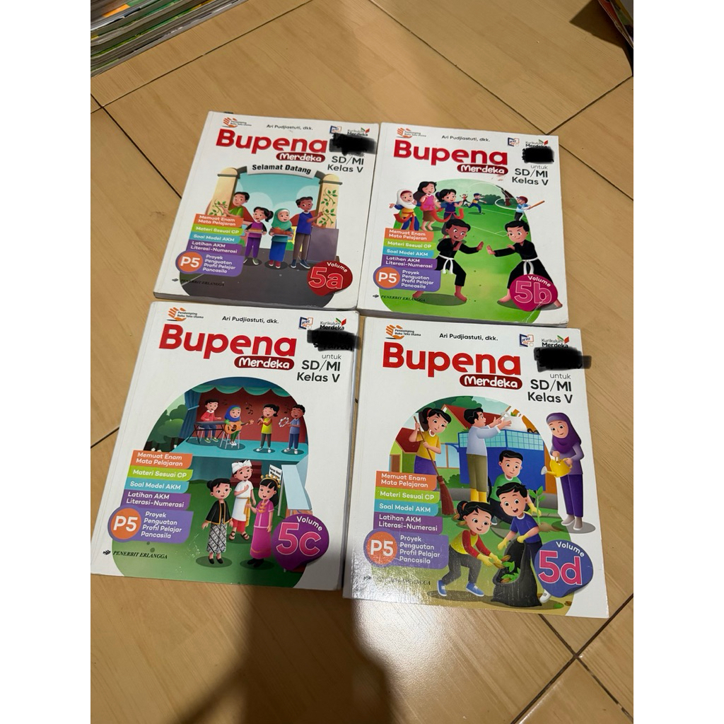 Buku Bupena Kelas 5 SD ori bekas